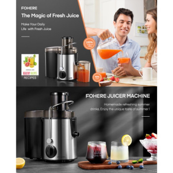 Fohere Juicer Machines Vegetable and Fruit