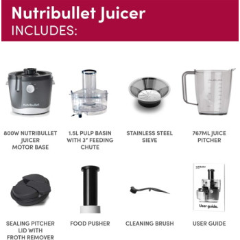 NutriBullet 800W Centrifugal Juicer