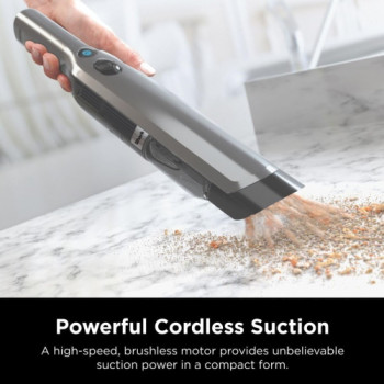 Shark WandVac Handheld Vacuum, Lightweight at 1.4 Pounds with Powerful Suction