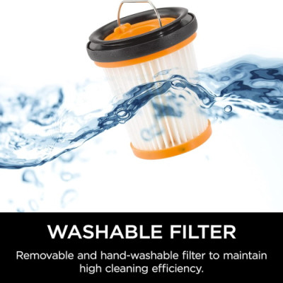 Shark WandVac Handheld Vacuum, Lightweight at 1.4 Pounds with Powerful Suction