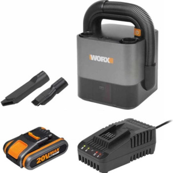Worx CubeVac 20V Cordless Compact Vacuum Cleaner Worx CubeVac 20V Cordless Compact Vacuum Cleaner